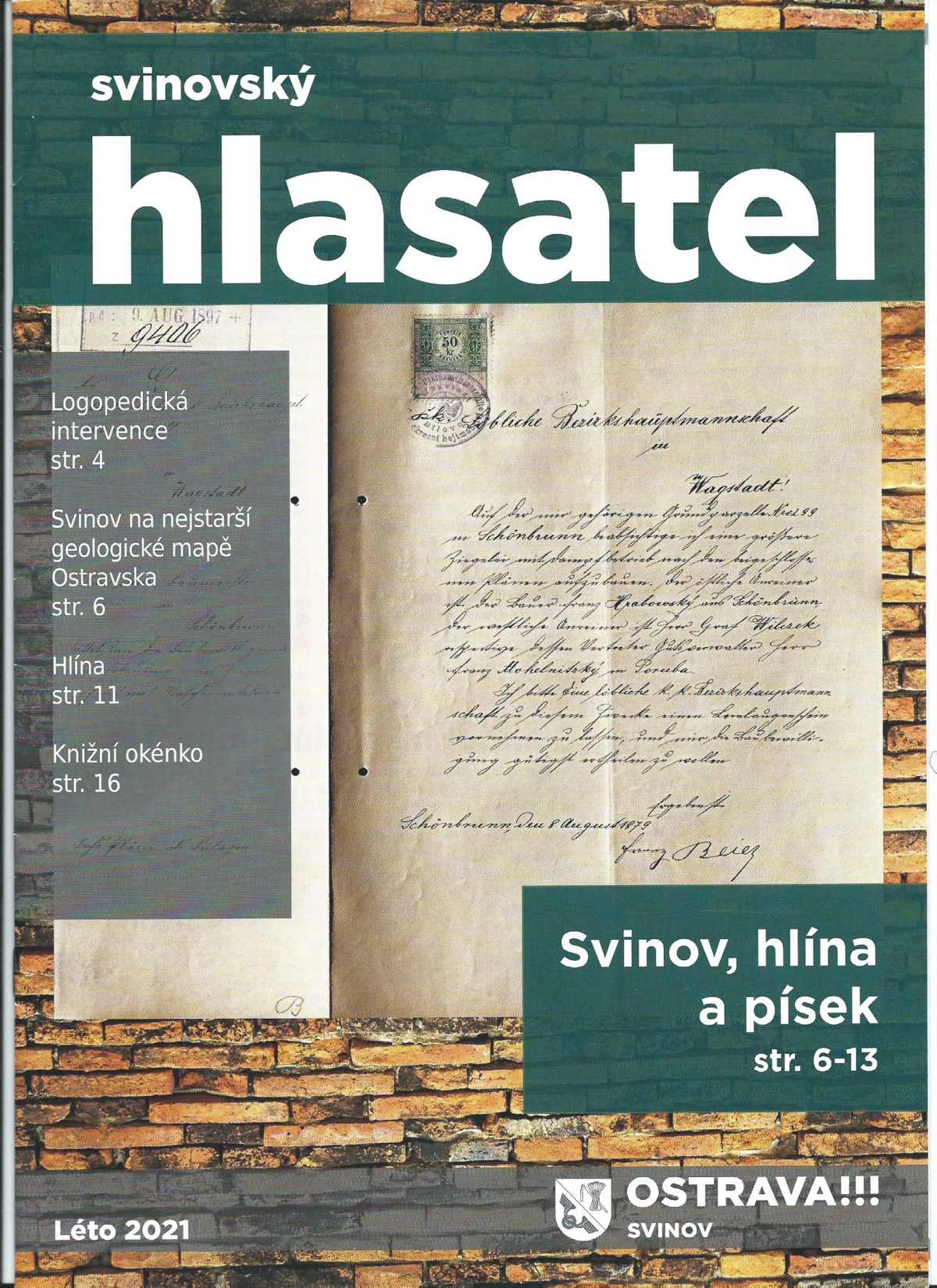 A Svinovský hlasatel léto 2021